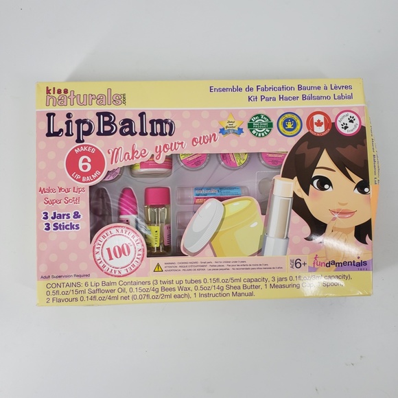 Kiss Naturals DIY Lip Balm  and Glycerine Soap Making Kit Kids DIY Crafts NEW - Picture 5 of 9